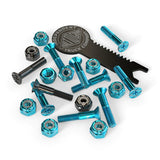 INDEPENDENT CROSS BOLTS 1 INCH PHILLIPS HEAD BLACK/BLUE W/TOOL
