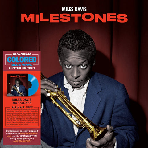 Miles Davis-Milestones -Blue Vinyl-
