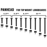 KHIRO PANHEAD NUTS AND BOLTS 2.5 INCH