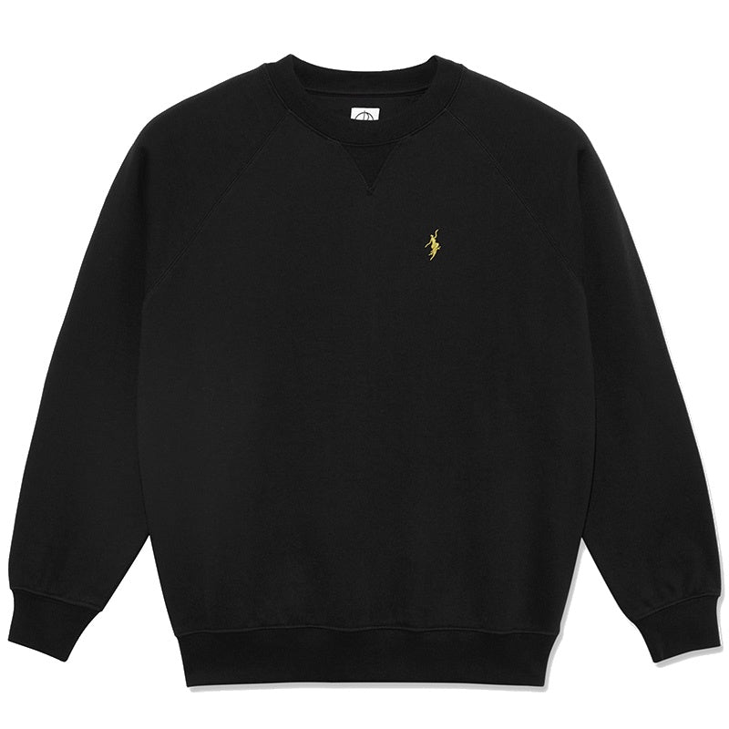 POLAR NO COMPLY DEFAULT CREWNECK BLACK