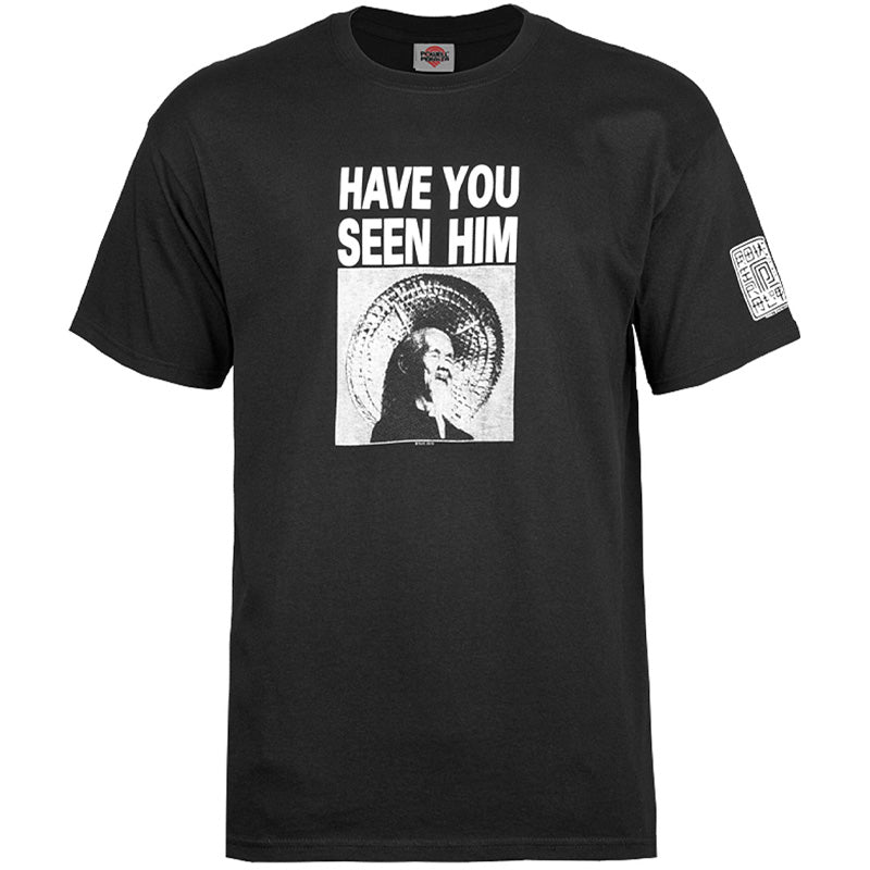 POWELL PERALTA HAVE YOU SEEN HIM T-SHIRT CHARCOAL HEATHER