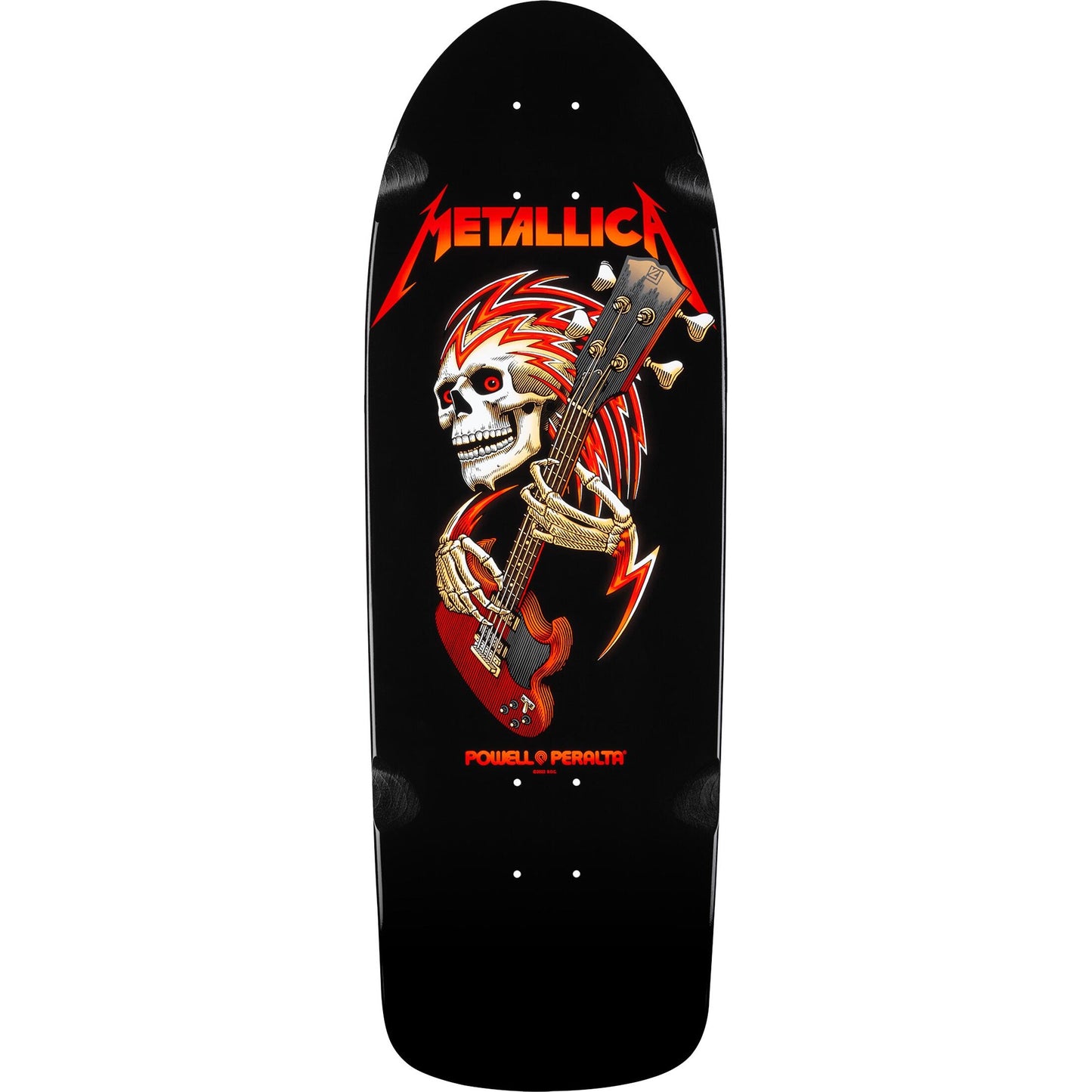 POWELL PERALTA METALLICA OG BLACK SHAPE 265 10.0