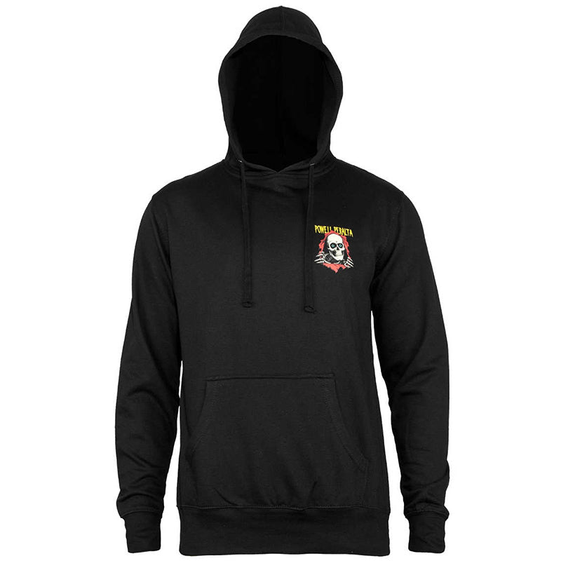 POWELL PERALTA RIPPER HOODED SWEATER BLACK