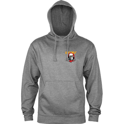 POWELL PERALTA RIPPER HOODED SWEATER GUNMETAL HEATHER