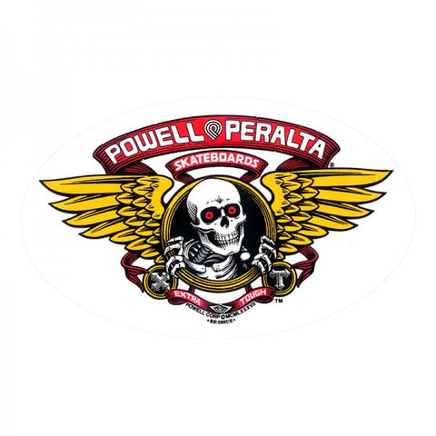 POWELL WINGED RIPPER RED STICKER
