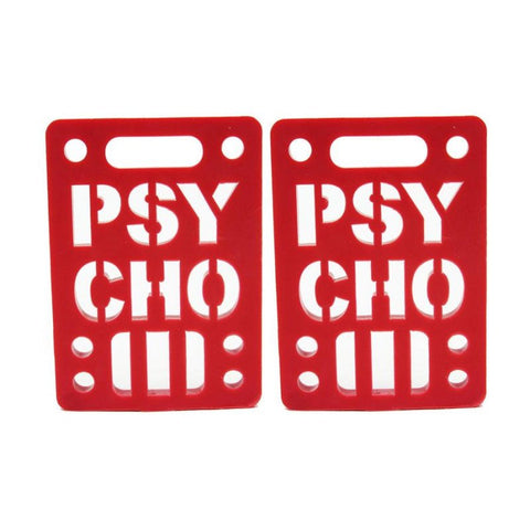 PSYCHO SOFT RISERS 1/4 RED