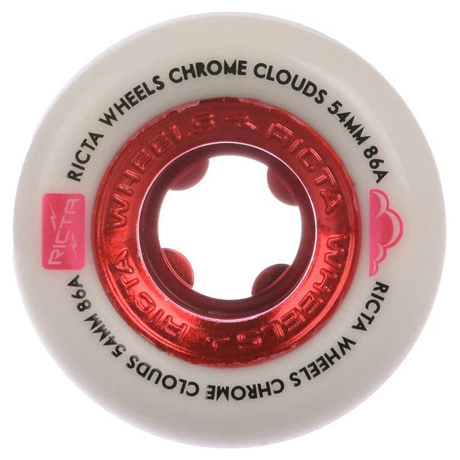 RICTA CHROME CLOUDS RED 86A 54MM