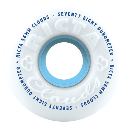 RICTA CLOUDS WHITE/BLUE 78A 56MM