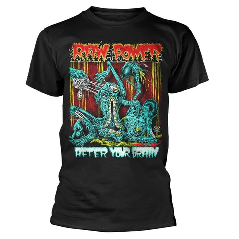 RAW POWER AFTER YOUR BRAIN T-SHIRT