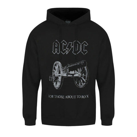 AC/DC FOR THOSE ABOUT TO ROCK HOODED SWEATSHIRT BLACK