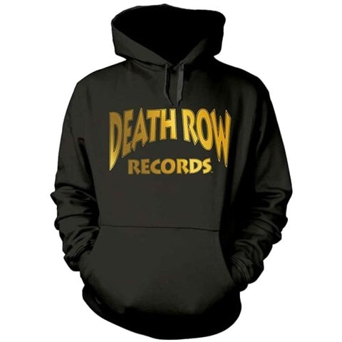 DEATH ROW RECORDS HOODED SWEATER BLACK