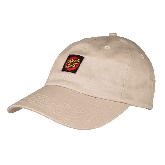 SANTA CRUZ CLASSIC LABEL CAP SAND