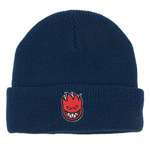 SPITFIRE BIGHEAD FILL CUFF BEANIE NAVY/RED