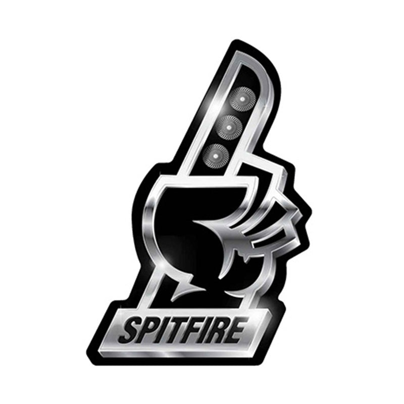 SPITFIRE CHROME FINGER STICKER MEDIUM