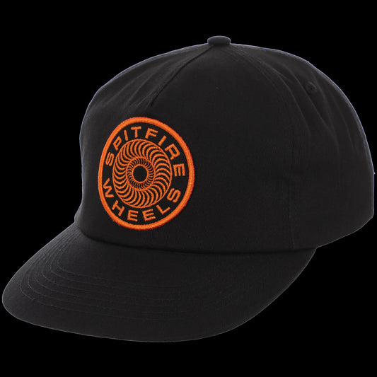 SPITFIRE CLASSIC 87 SWIRL SNAPBACK BLACK/ORANGE