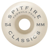 SPITFIRE FORMULA FOUR CLASSIC SILVER 99D 54MM