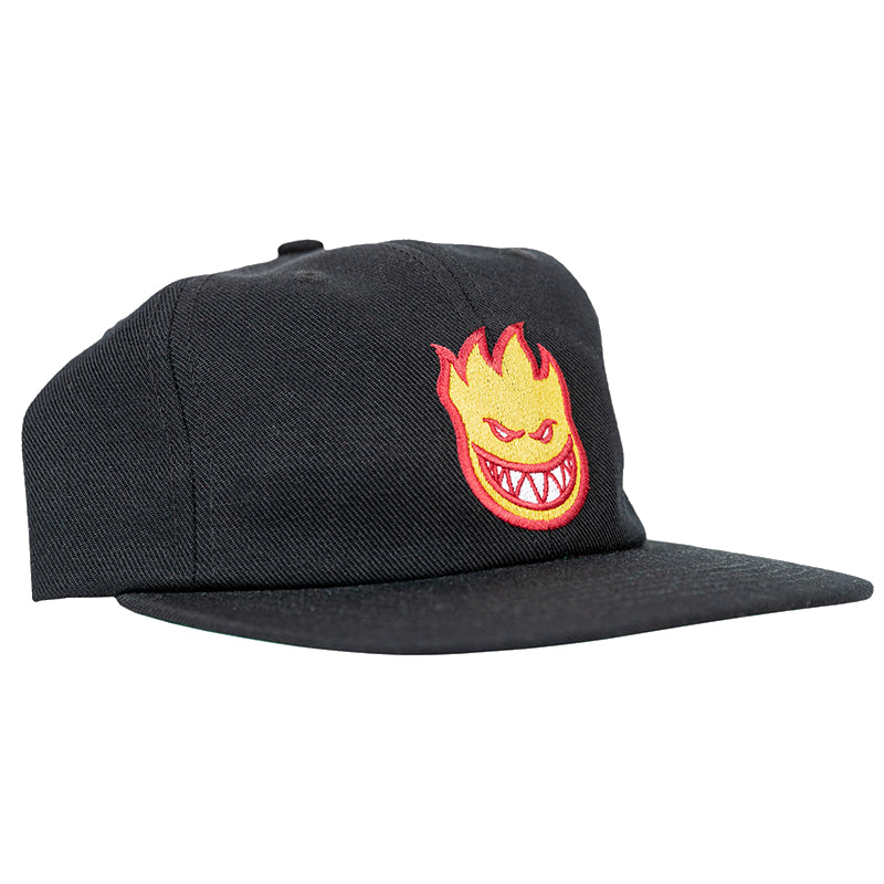 SPITFIRE BIGHEAD FILL SNAPBACK BLACK/GOLD