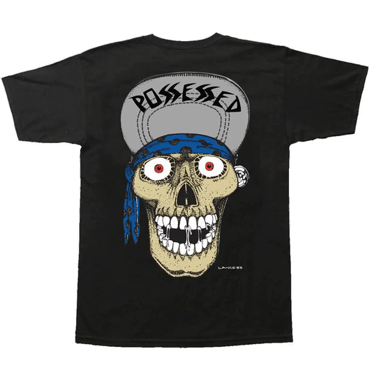 SUICIDAL SKATES PUNK SKULL T-SHIRT BLACK