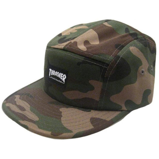 THRASHER 5 PANEL CAP CAMO - Skateboards Amsterdam