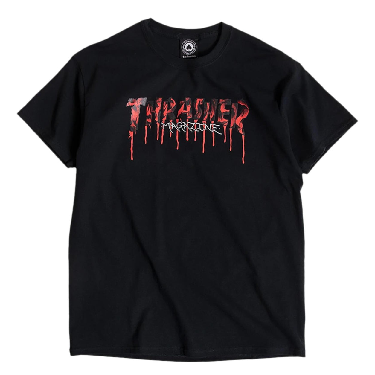 THRASHER BLOOD DRIP T-SHIRT BLACK