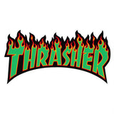 THRASHER FLAME STICKER LARGE - Skateboards Amsterdam - 2