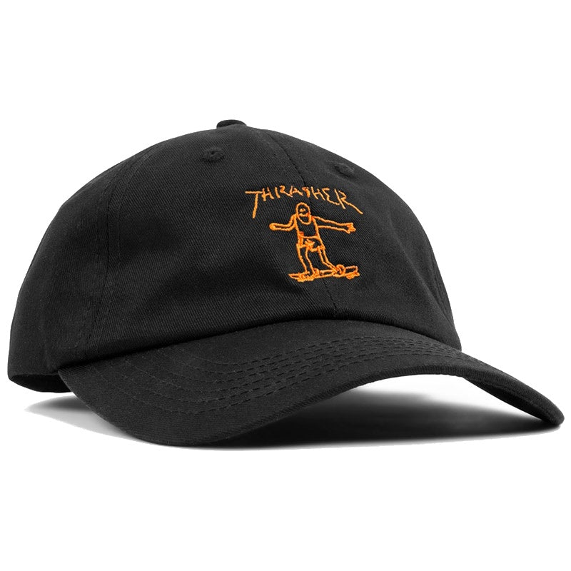 THRASHER GONZ LOGO ORANGE OLD TIMER BLACK/ORANGE