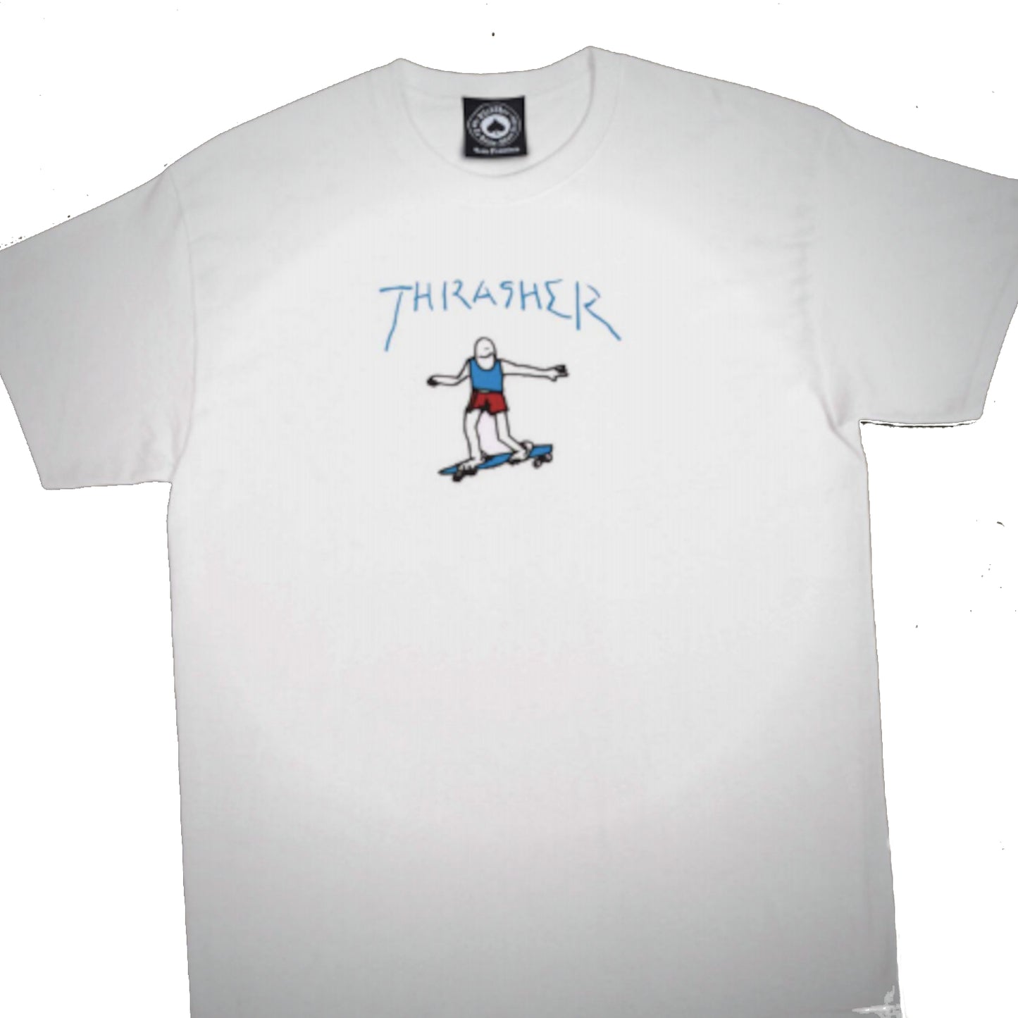 THRASHER GONZ LOGO T-SHIRT WHITE