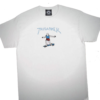 THRASHER GONZ LOGO T-SHIRT WHITE