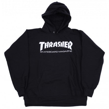 THRASHER SKATE MAG HOODED SWEATER BLACK - Skateboards Amsterdam