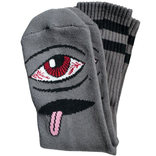 TOY MACHINE BLOODSHOT EYE SOCK BLACK - Skateboards Amsterdam