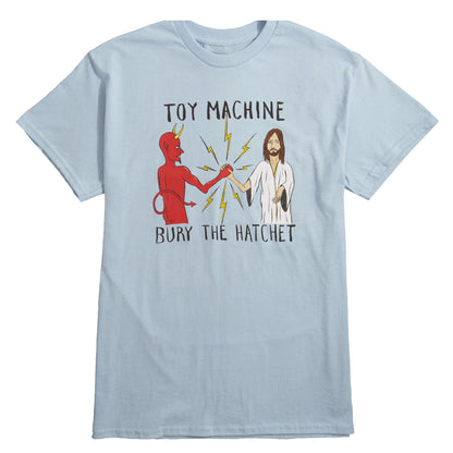 TOY MACHINE BURY THE HATCHET II T-SHIRT LIGHT BLUE