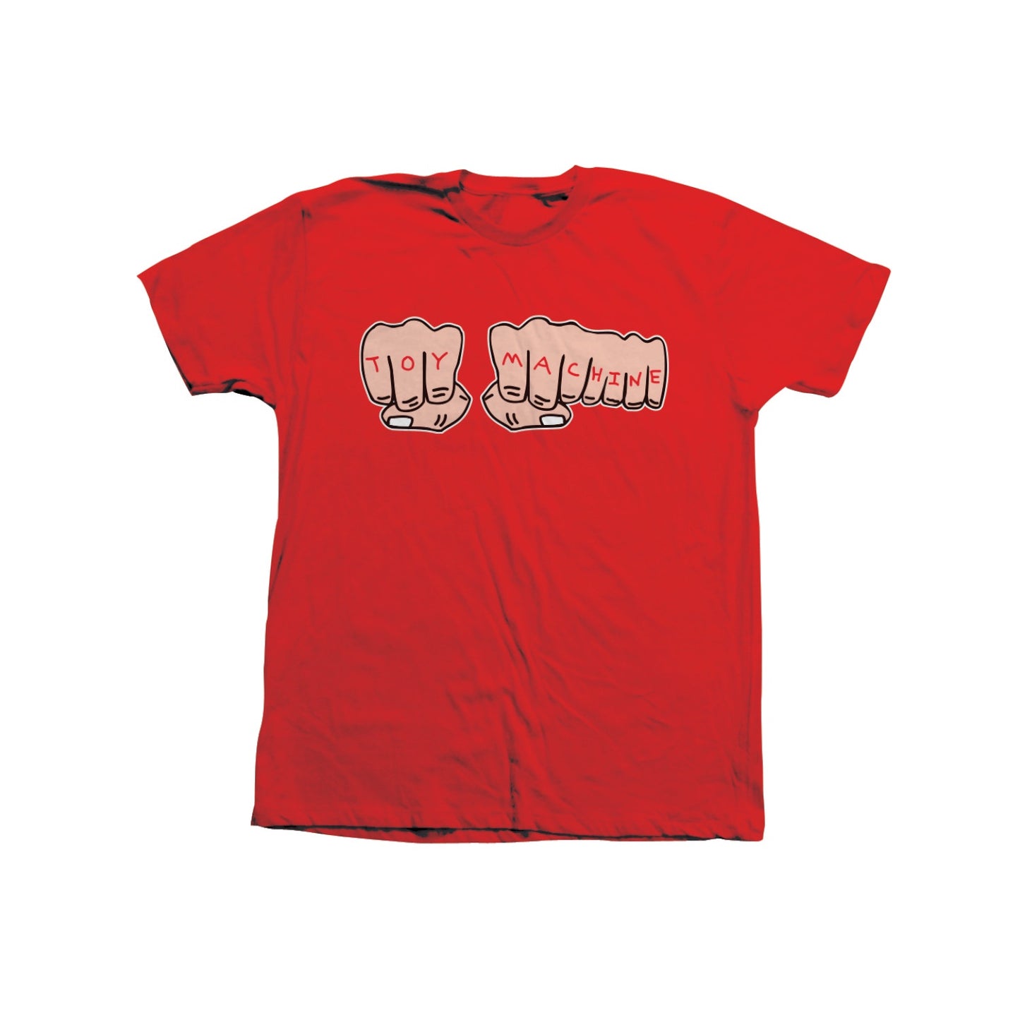 TOY MACHINE FISTS YOUTH T-SHIRT RED