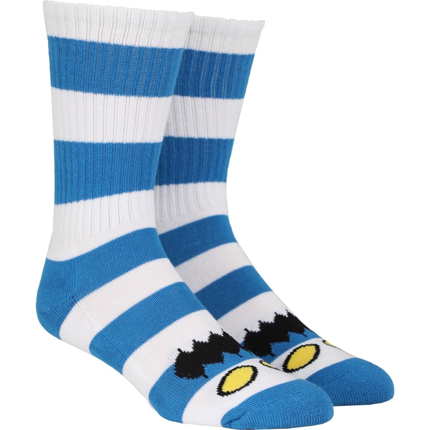 TOY MACHINE MONSTER BIG STRIPE SOCK ROYAL