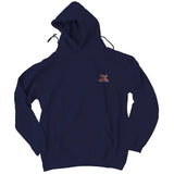 TOY MACHINE MONSTER EMBROIDERED HOODED SWEATER NAVY