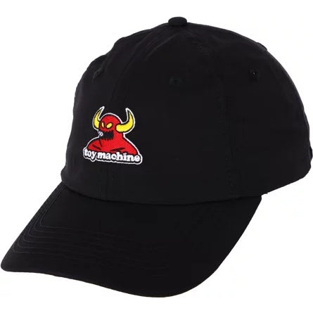 TOY MACHINE MONSTER STRAPBACK HAT BLACK