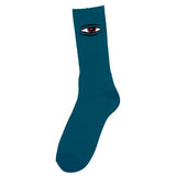 TOY MACHINE SECT EYE EMBROIDERED SOCK OCEAN