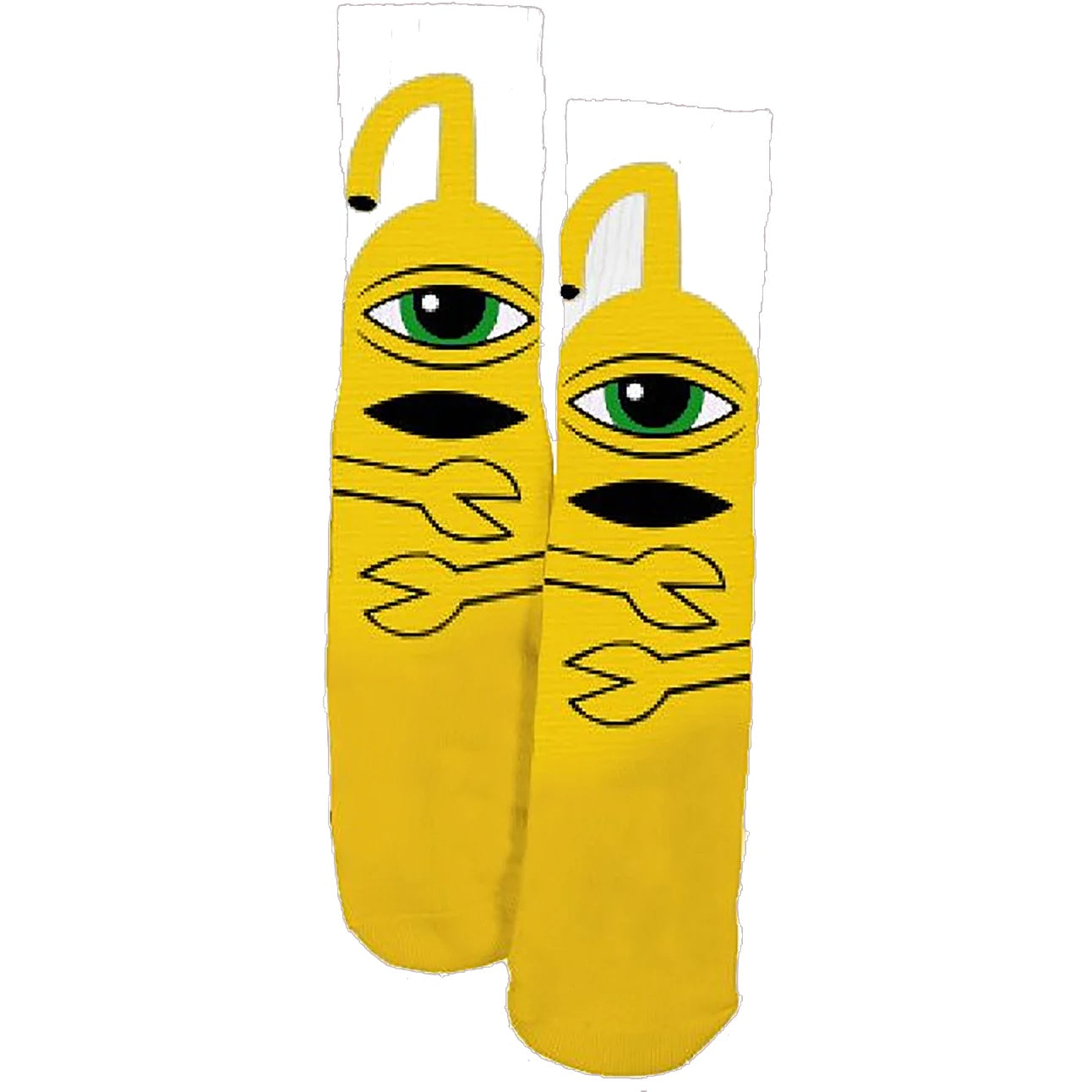 TOY MACHINE SECT HUG SOCK YELLOW
