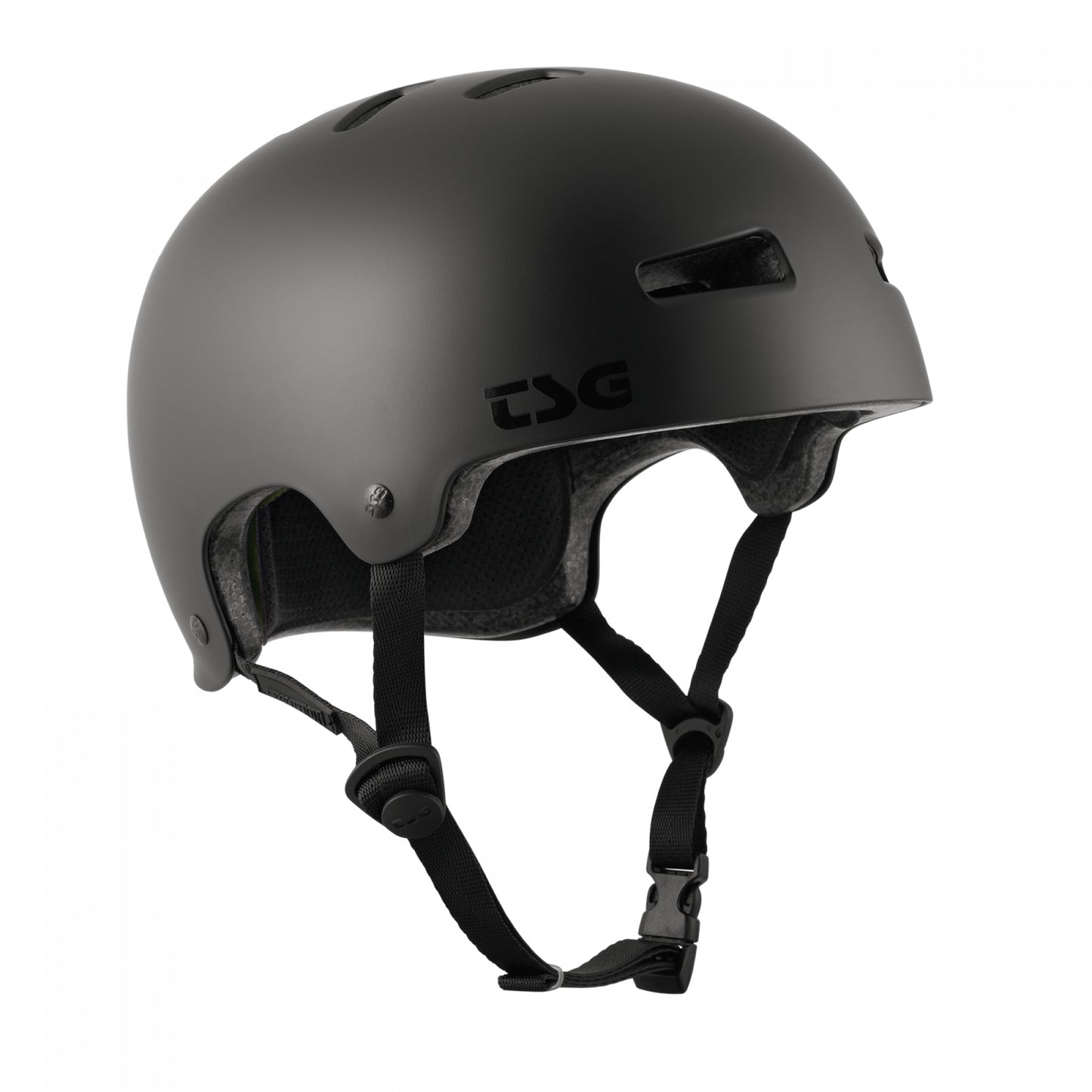 TSG EVOLUTION HELMET SATIN DARK BLACK