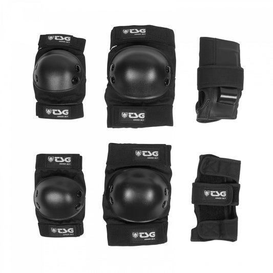 TSG JUNIOR PROTECTION SET BLACK