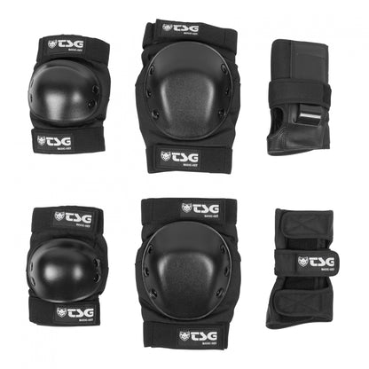 TSG PROTECTION SET BASIC BLACK