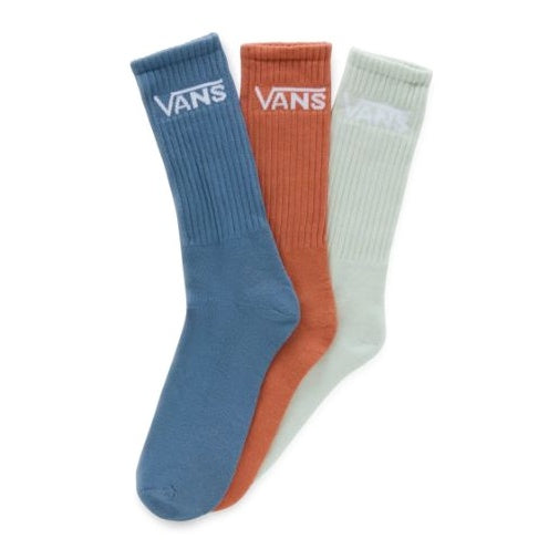 VANS CLASSIC CREW SOCK AUTUMN LEAF 3-PACK