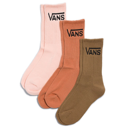 VANS CLASSIC CREW SOCK AUTUMN LEAF WMNS  3-PACK