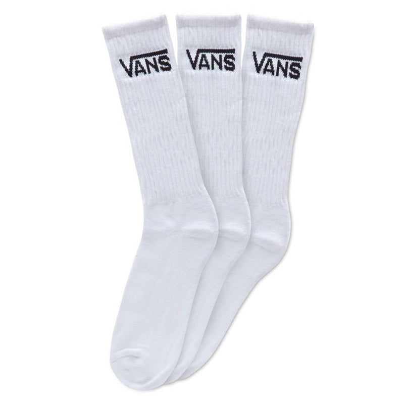 VANS CLASSIC CREW SOCK ROX WHITE 3-PACK