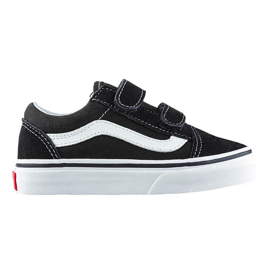 VANS OLD SKOOL V BLACK/TRUE WHITE YOUTH