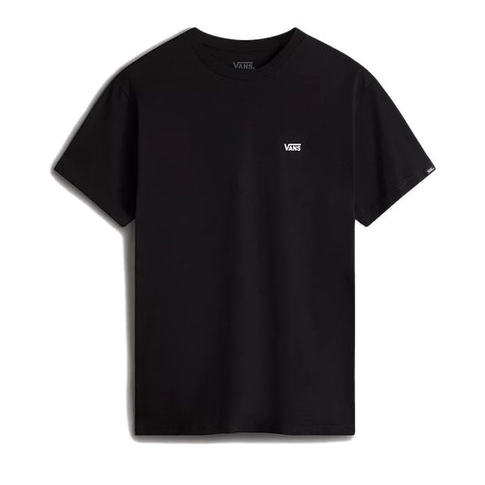 VANS LEFT CHEST LOGO T-SHIRT BLACK/WHITE