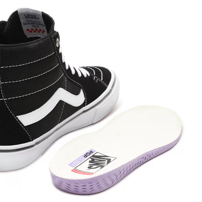 VANS SKATE SK8-HI BLACK/WHITE