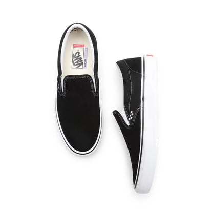 VANS SKATE SLIP-ON BLACK/WHITE